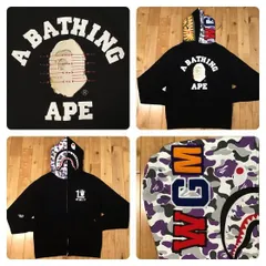 ▪️A BATHING APE New York 10周年記念シャークフーディーパーカー