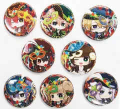 【中古】バッジ・ピンズ(キャラクター) [単品] 集合 描きおろしちびキャラ缶バッジ8個セット 「PS4/PS Vitaソフト Code：Realize ～白銀の奇跡～ ステラセット」 同梱特典