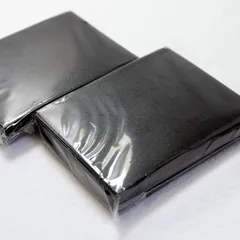 ノーブランドスリーブ 100枚入【黒】66×91㎜