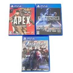 【PS4】 APEX-LEGENDS- スターウォーズ バトルフロントⅡ MARVEL アベンジャーズ