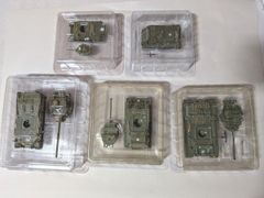 世界の戦車　デルプラドコレクション　バトルフィールド　5種類
