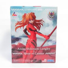 중고 미개봉품 Luminasta 신·에반게리온 극장판 식파·아스카·랭글리 × 카시우스의 창 SEGA/세가 피규어 pr01414