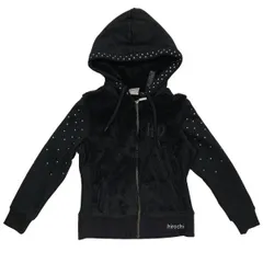 96068-18VP/002S ハーレー純正 新品 長袖 パーカー ジップアップ レディース 黒 XSサイズ