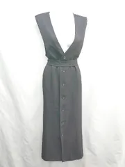 ◇ ⊂◎ ROPE PICNIC ロペピクニック ノースリーブ ジャケット サイズ38 ブラック レディース E  【1412090054082】