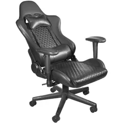 【色: DT720 ブラック】ヘッドレスト アームレスト 社長椅子 ロッキングチ