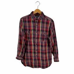 ポロバイラルフローレン Polo by RALPH LAUREN チェック長袖シャツ フロントポッケ メンズ JPN：M 