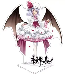 【中古】アクリルスタンド・アクリルパネル レミリア・スカーレット(illust：なつめえり) アクリルフィギュア 姉妹Ver. 「東方Project」