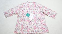 新品】ワコール／らくラクパートナー 春夏物フリル襟ブラウス 