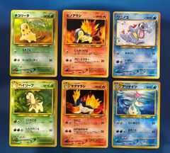 ポケモンカード 旧裏 ☆neo プレミアムファイル収録 御三家セット