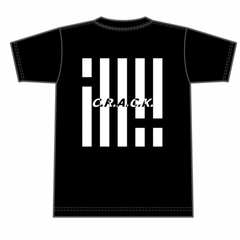 illストライプ　Tシャツ　C.R.A.C.K.  100cm〜