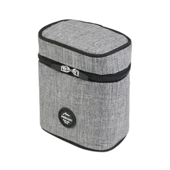 for Pet(エアバギーフォーペット) POOCH HOLDER COOL AirBuggy GREY カラビナ、消臭機能付きプーチホルダー クールグレー AD9068