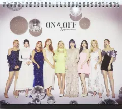 【中古】カレンダー [単品] 卓上カレンダー 「TWICE SEASON’S GREETINGS TWICE JAPAN SEASON’S GREETINGS 2021 ”ON＆OFF”」 同梱品