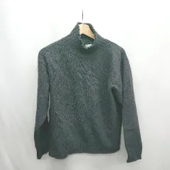 ◇ ⊇ URBAN RESEARCH DOORS ハイネック ニット 長袖 セーター サイズOne ブラック系 レディース E  【1412260010542】