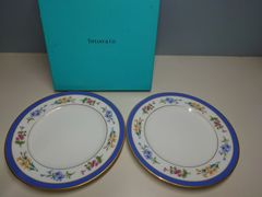 未使用 ティファニー 花柄  ティファニー Floral  18センチ プレート