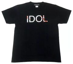 [중고] 의류 콩 시바의 무리 IDOL T 셔츠 블랙 M 사이즈