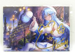ホロライブ 雪花ラミィ 誕生日記念2021 直筆サイン入りポストカード