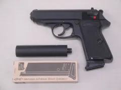 マルゼン　ワルサーppk/s シルバー　ホルスター、予備マガジン(ジャンク)付き maruzen – ミリタリー＆ポリスシリーズ | ワルサーハンドガン