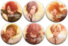 【中古】バッジ・ピンズ(キャラクター) [単品] 集合 缶バッジ6種セット 「Switchソフト CLOCK ZERO ～終焉の一秒～ Devote ebten DXパック」 同梱特典