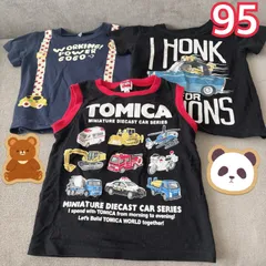トミカ タンクトップ ミキハウス 風 Tシャツ 男の子 ミニオン 95