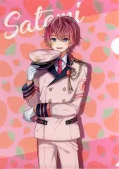 【中古】クリアファイル(男性アイドル) さとみ(すとろべりーぷりんす) 「A4クリアファイルくじ(いちごまりんver.)」