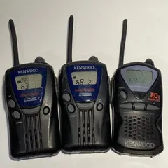 1★KENWOOD/ケンウッド　トランシーバー3台セット　UBZ-LH20 UBZ-LS20/UBZ-LS27R | 特定小電力トランシーバー | 無線通信