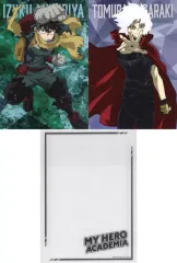 【中古】収納・携帯用アイテム 緑谷出久＆死柄木弔 クリアケーススタンド(カード2枚セット) 「一番くじ 僕のヒーローアカデミア-正義のかたち-」 G賞