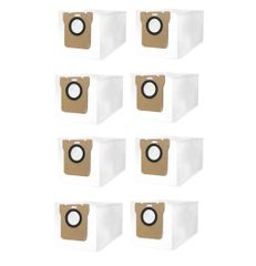 Xiaomi シャオミ X20用 ダストバック 8枚 (互換品)