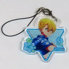 【中古】ストラップ 星野アクア アクリルストラップ 「くじ引き堂 【推しの子】 キラキラ☆サマーくじ」 C-2賞