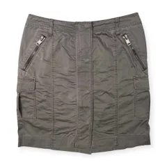 BURBERRY LONDON バーバリー ロンドン 裏チェック タイト スカート サイズ 44 /三陽商会/スナップボタン&フルジップ