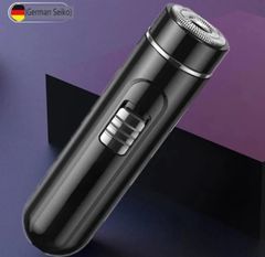 男性用 女性にも 新品 コンパクト メンズ レディース 便利 出張 電気カミソリ 髭剃りUSB充電式 防水 お風呂 ウェット ドライ 簡単 ボタン付き 家庭