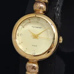 Venerer レディース腕時計 チェンジベゼル K18GP