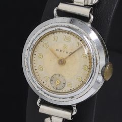 208 稼働 SEIKO時計 手巻き ヴィンテージ スモールセコンド レディース