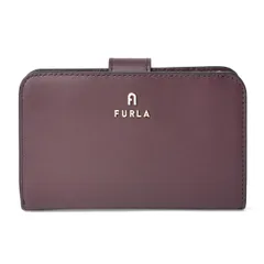 新品 フルラ FURLA 2つ折り財布 カメリア M COMPACT WALLET キャンティ