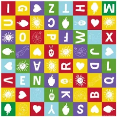 【メール便】はらぺこあおむし ハンカチーフ ハンカチ ブロック エリックカール バンビーナ 入園入学準備雑貨 絵本キャラクター グッズ 