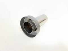 バッフル 70Φ用 外径 67Φ 中穴 38Φ ロングタイプ インナーサイレンサー 消音器 汎用 バイク 車 マフラー用 ボルト・ナット類付き シルバーカラー リペアパーツ カスタム 音量調整 消音器 出口用 エンドキャップ バイク パーツ カスタム