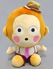 【中古】ぬいぐるみ おさるのもんきち(A/ノーマル) 昭和レトロなおしゃれ着BIGぬいぐるみ 「おさるのもんきち」