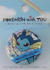 【中古】バッジ・ピンズ(キャラクター) シャワーズ SHOWERS with YOU 缶バッジ2017 「ポケットモンスター」 ポケモンセンター限定