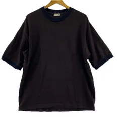 BEAUTY&YOUTH UNITED ARROWS ビューティアンドユースユナイテッドアローズ ボーダー半袖Ｔシャツ sizeM/ブラウン