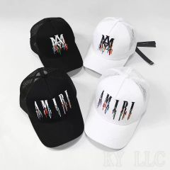 新品AMIRI MA ロゴ ベースボールキャップ AMIRI キャップ  帽子HIPHOP メンズ レディース男女兼用 大人気 MIRI 野球帽 サンバイザー 刺繍#102