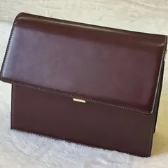 〇2WAYレザーバッグ ダークブラウン／ショルダー&ハンドル付き スクエア型 トート風 通勤 通学 大人上品 フェイクレザー