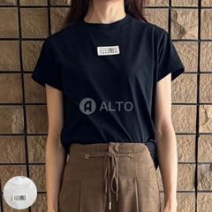 【2025春夏物モデル】☆1/25入荷☆ MM6 メゾンマルジェラ　エムエムシックス MARGIELA6 ナンバーロゴTシャツ S52GC0327 S24312 レディース ホワイト/ブラック