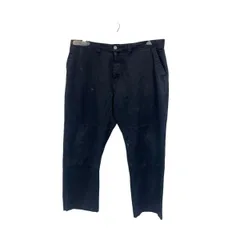 Dickies チノパンツ ワークパンツ W42 ディッキーズ ビッグサイズ ダブルニー ブラック 古着卸 アメリカ仕入 2503-1237