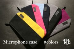 帆布マイクケース(5colors)　NiLco≒de