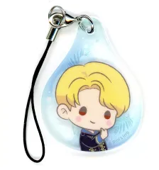 【中古】キーホルダー スビン(顔アップ) アクリルチャーム 「セガ ラッキーくじ TOMORROW X TOGETHER」 D賞