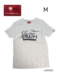 GIORDANO　Ｉ♡HK　古着半袖プリントTシャツ　白　M os00187のサムネイル