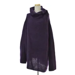 【古着】モヘアウール混 タートルネック長袖ニットセーター