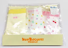 【正規品】ミキハウス ホットビスケッツ　ソックスパック　74-9630-386 ピンク 13-15cm　新品