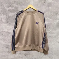 K*Z様 ニードルス　グレー ストライプジャージ 蝶ロゴ付き needles ジャージ（メンズファッション） | ファッション の