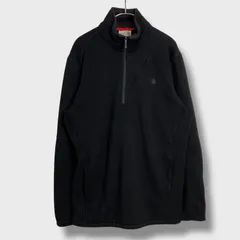 THE NORTH FACE☆ノースフェイス☆ハーフジップセーターフリース☆黒☆L☆C25M