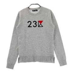 サイズ：0 23区GOLF ニジュウサンクゴルフ  カシミヤ混 ニットセーター ロゴ  グレー系 [240101354020] ゴルフウェア レディース ストスト
